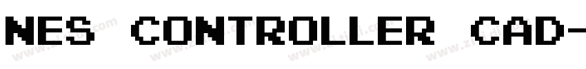 Nes Controller CAD字体转换